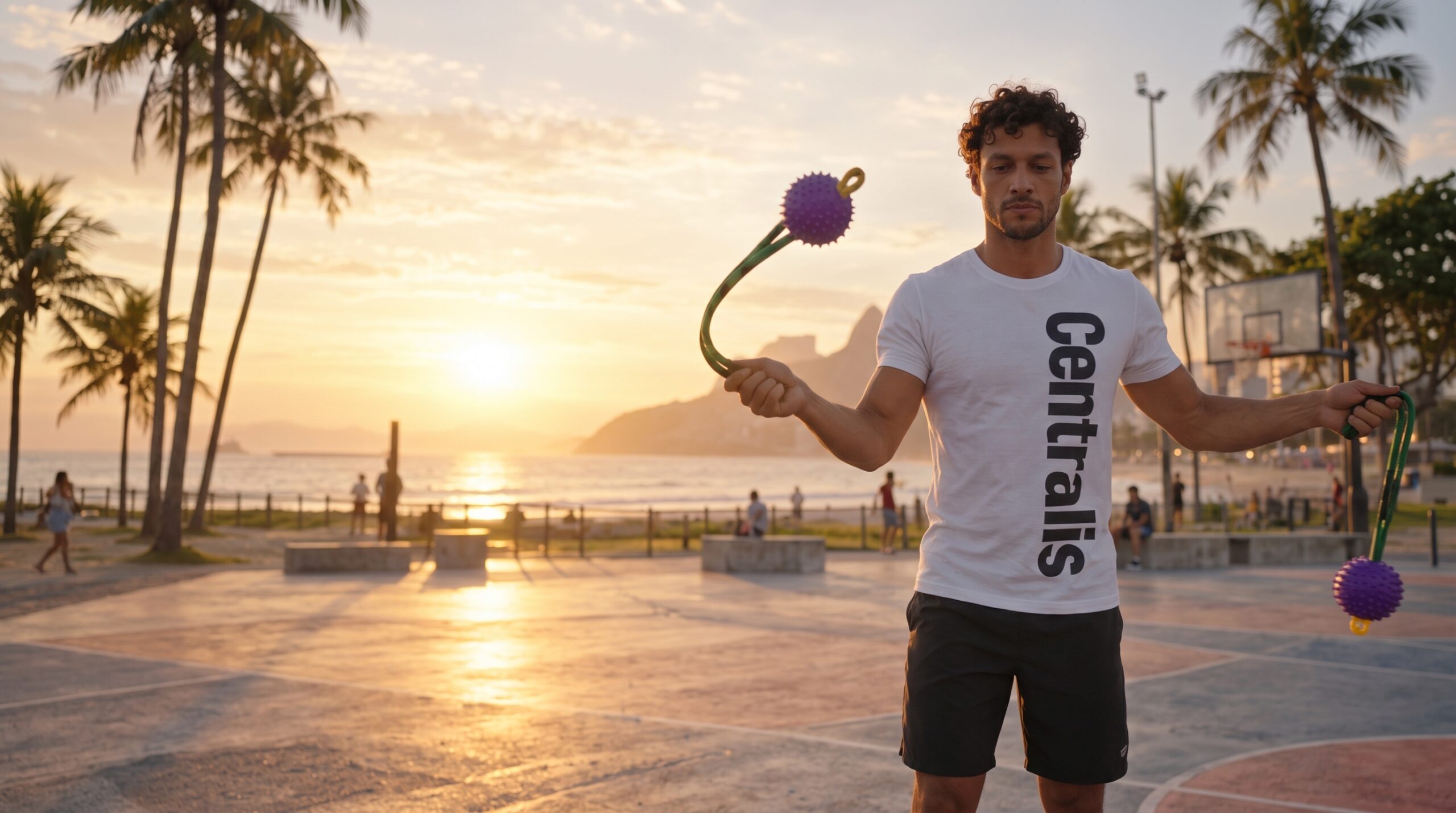 Centra Leash movement image with open space on the left